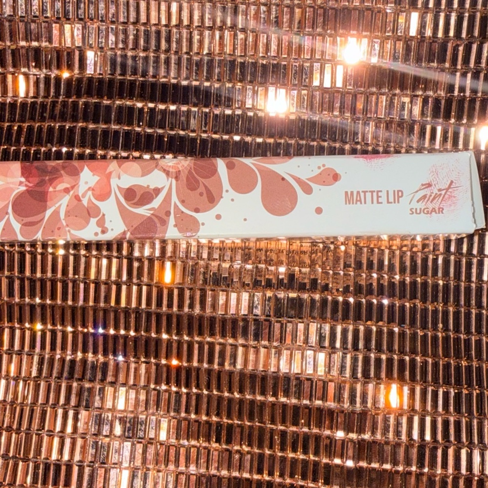 Coloured Raine Matte Lip Paint in Sugar